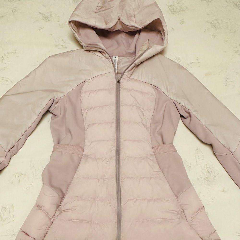 Lululemon Down For It All Jacket (Porcelaine Pink)